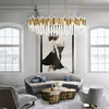 Миниатюра фото потолочная люстра на штанге inodesign luxxu waterfall 120 40.2505 | 220svet.ru